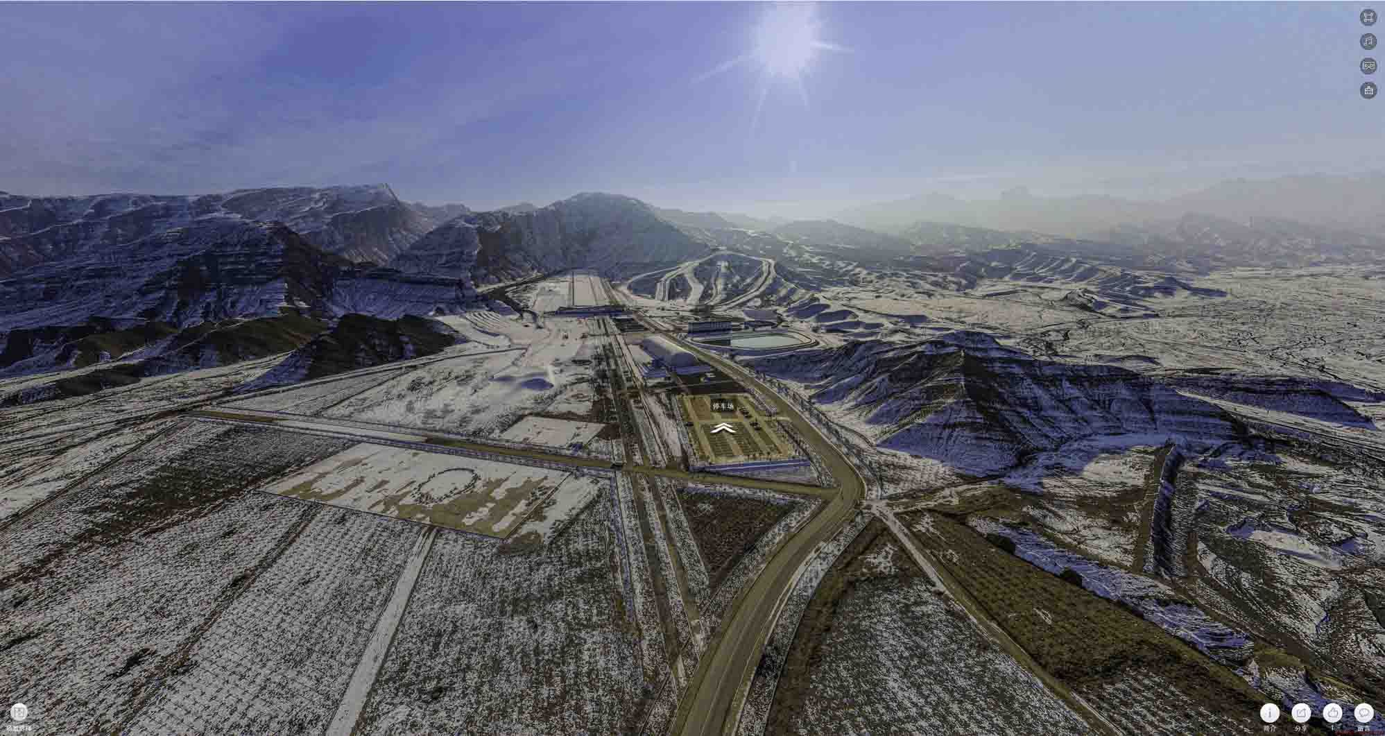 浮山720全景技术：开启全方位视觉新纪元——在手绘地图中的应用探索